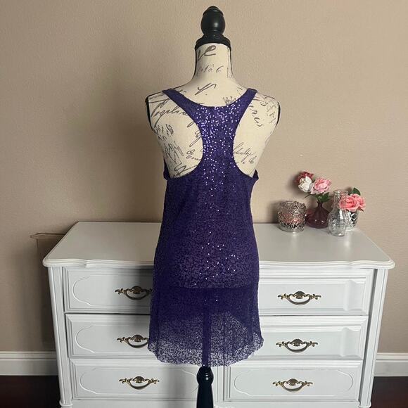 Victoria secret purple sequin dress - Picture 3 of 5